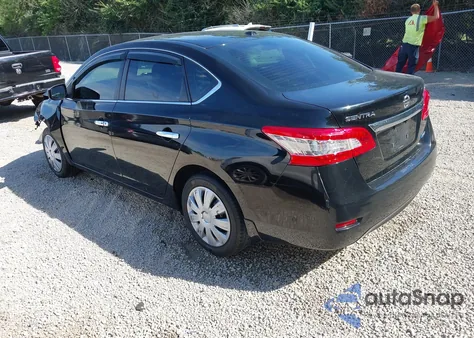 2013 Nissan Sentra Sv из США, поврежденный, VIN 3N1AB7AP1DL693840